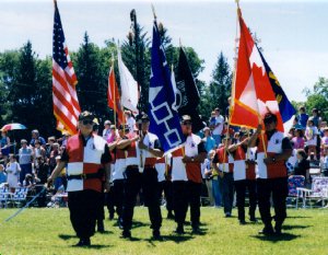 Photo of color guard